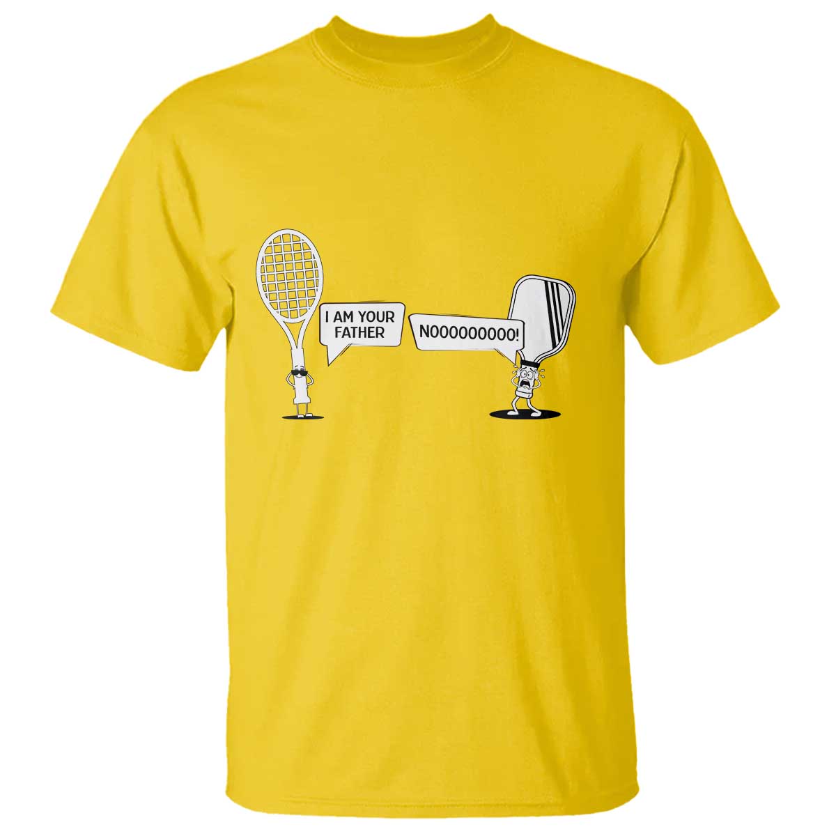 Funny Pickleball Tennis Racket T Shirt I Am Your Pickle Father - Wonder Print Shop