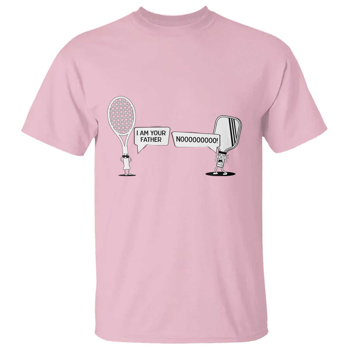 Funny Pickleball Tennis Racket T Shirt I Am Your Pickle Father - Wonder Print Shop
