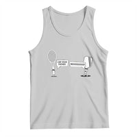 Funny Pickleball Tennis Racket Tank Top I Am Your Pickle Father - Wonder Print Shop