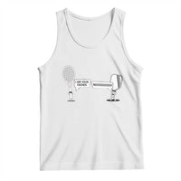 Funny Pickleball Tennis Racket Tank Top I Am Your Pickle Father - Wonder Print Shop