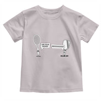 Funny Pickleball Tennis Racket Toddler T Shirt I Am Your Pickle Father - Wonder Print Shop