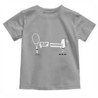 Funny Pickleball Tennis Racket Toddler T Shirt I Am Your Pickle Father - Wonder Print Shop