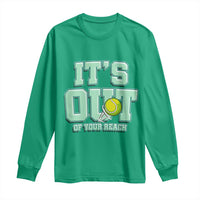 Funny Tennis Player Gift Long Sleeve Shirt It Is Out Of Your Reach - Wonder Print Shop