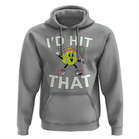 Funny Tennis Quote Hoodie Id Hit That - Wonder Print Shop