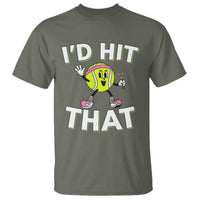 Funny Tennis Quote T Shirt Id Hit That - Wonder Print Shop