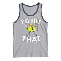 Funny Tennis Quote Tank Top Id Hit That - Wonder Print Shop