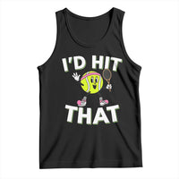 Funny Tennis Quote Tank Top Id Hit That - Wonder Print Shop