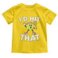 Funny Tennis Quote Toddler T Shirt Id Hit That - Wonder Print Shop