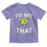 Funny Tennis Quote Toddler T Shirt Id Hit That - Wonder Print Shop