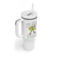 Funny Tennis Quote Tumbler With Handle Id Hit That - Wonder Print Shop