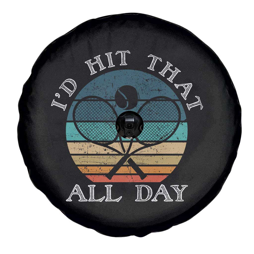 Id Hit That All Day Spare Tire Cover Funny Tennis Player Gift - Wonder Print Shop