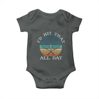 Id Hit That All Day Baby Onesie Funny Tennis Player Gift - Wonder Print Shop