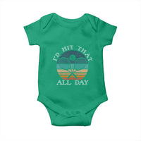 Id Hit That All Day Baby Onesie Funny Tennis Player Gift - Wonder Print Shop