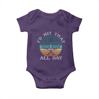 Id Hit That All Day Baby Onesie Funny Tennis Player Gift - Wonder Print Shop