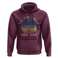 Id Hit That All Day Hoodie Funny Tennis Player Gift - Wonder Print Shop
