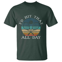 Id Hit That All Day T Shirt Funny Tennis Player Gift - Wonder Print Shop