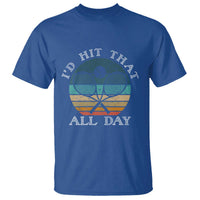 Id Hit That All Day T Shirt Funny Tennis Player Gift - Wonder Print Shop
