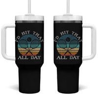 Id Hit That All Day Tumbler With Handle Funny Tennis Player Gift - Wonder Print Shop