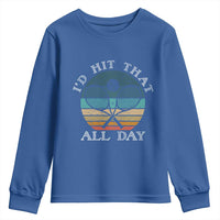 Id Hit That All Day Youth Sweatshirt Funny Tennis Player Gift - Wonder Print Shop