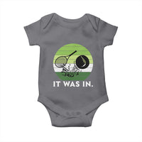 Funny Tennis Game Gift Baby Onesie It Was In - Wonder Print Shop