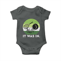 Funny Tennis Game Gift Baby Onesie It Was In - Wonder Print Shop