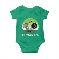 Funny Tennis Game Gift Baby Onesie It Was In - Wonder Print Shop