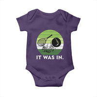 Funny Tennis Game Gift Baby Onesie It Was In - Wonder Print Shop