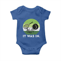 Funny Tennis Game Gift Baby Onesie It Was In - Wonder Print Shop