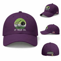 Funny Tennis Game Gift Baseball Cap It Was In