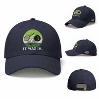 Funny Tennis Game Gift Baseball Cap It Was In