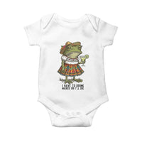 Funny Cinco De Mayo Frog Baby Onesie I Have To Drink Margs