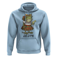 Funny Cinco De Mayo Frog Hoodie I Have To Drink Margs