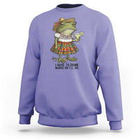 Funny Cinco De Mayo Frog Sweatshirt I Have To Drink Margs