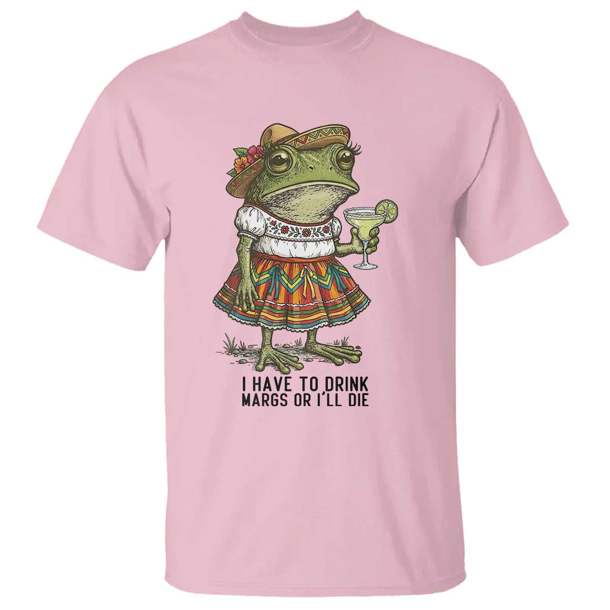 Funny Cinco De Mayo Frog T Shirt I Have To Drink Margs