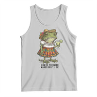 Funny Cinco De Mayo Frog Tank Top I Have To Drink Margs