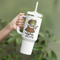 Funny Cinco De Mayo Frog Tumbler With Handle I Have To Drink Margs