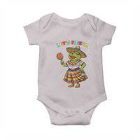 Funny Cinco De Mayo Sexy Frog Baby Onesie Lets Fiesta