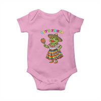 Funny Cinco De Mayo Sexy Frog Baby Onesie Lets Fiesta