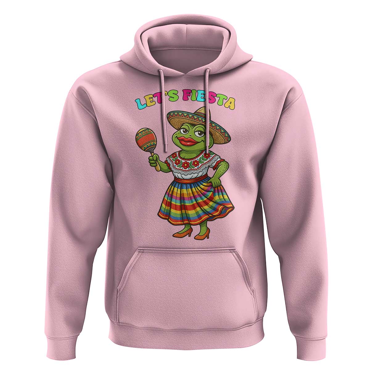 Funny Cinco De Mayo Sexy Frog Hoodie Lets Fiesta