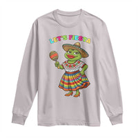 Funny Cinco De Mayo Sexy Frog Long Sleeve Shirt Lets Fiesta