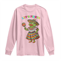 Funny Cinco De Mayo Sexy Frog Long Sleeve Shirt Lets Fiesta
