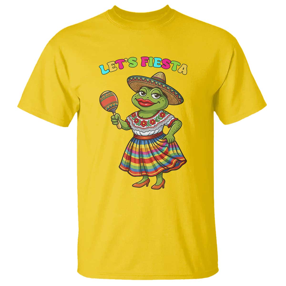 Funny Cinco De Mayo Sexy Frog T Shirt Lets Fiesta