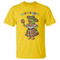 Funny Cinco De Mayo Sexy Frog T Shirt Lets Fiesta