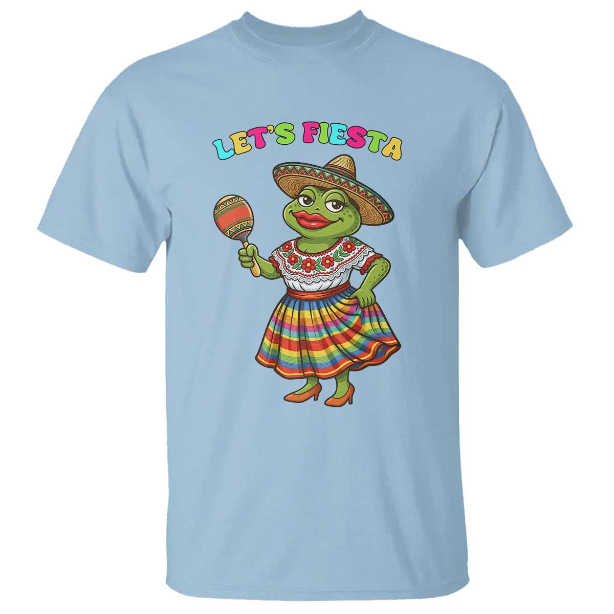 Funny Cinco De Mayo Sexy Frog T Shirt Lets Fiesta