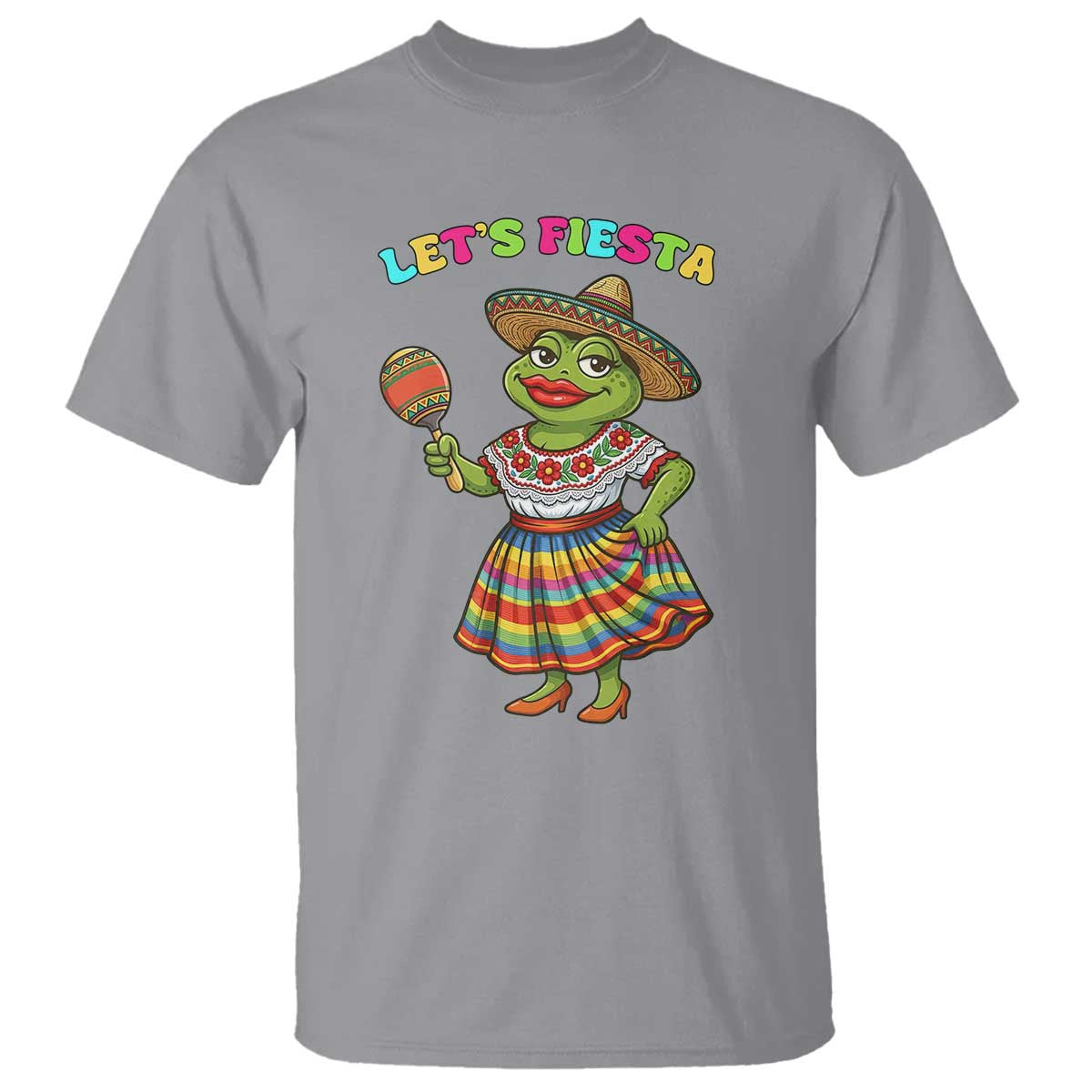 Funny Cinco De Mayo Sexy Frog T Shirt Lets Fiesta
