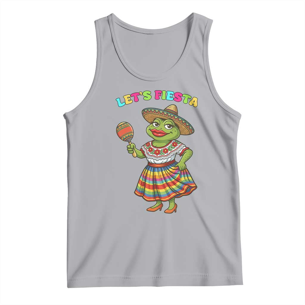 Funny Cinco De Mayo Sexy Frog Tank Top Lets Fiesta