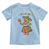 Funny Cinco De Mayo Sexy Frog Toddler T Shirt Lets Fiesta