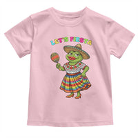 Funny Cinco De Mayo Sexy Frog Toddler T Shirt Lets Fiesta