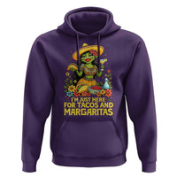 Funny Cinco De Mayo Frog Hoodie Just Here For Tacos And Margaritas