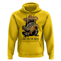 Grumpy Frog Cinco De Mayo Hoodie Came For The Tacos
